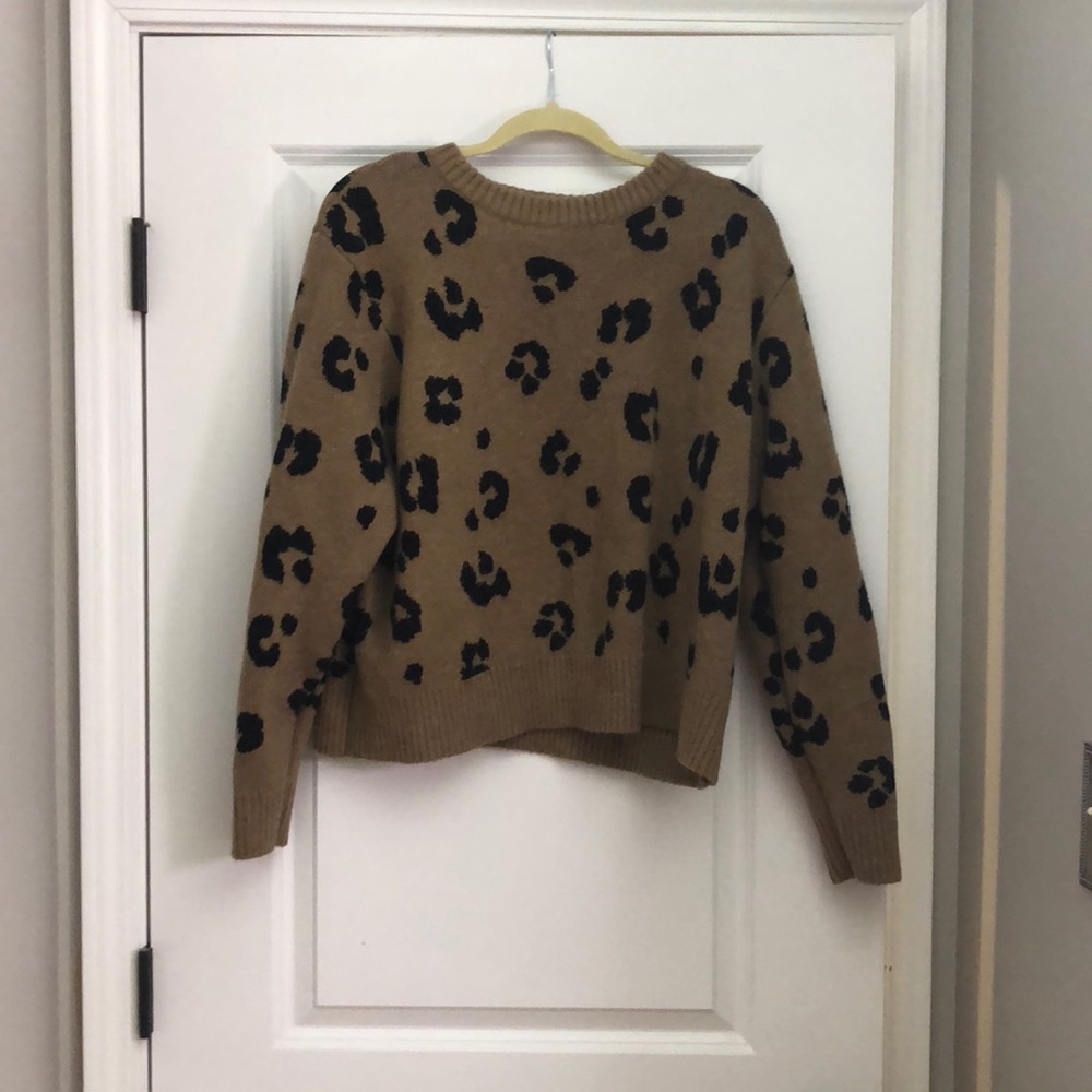City Chic leopard sweater with Torrid leggings